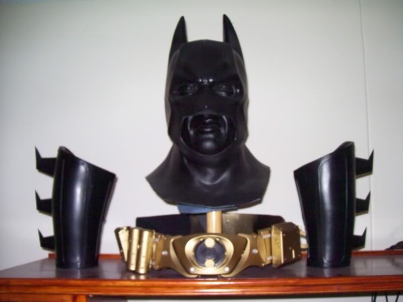 First Begins Mask, Gauntlets, copy of Real Belt