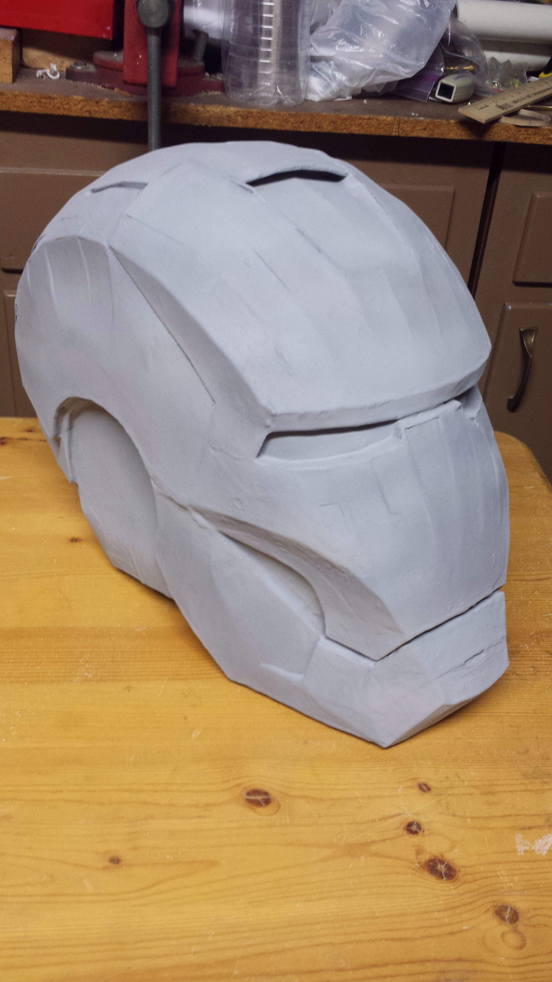 First hit of primer before starting bondo.