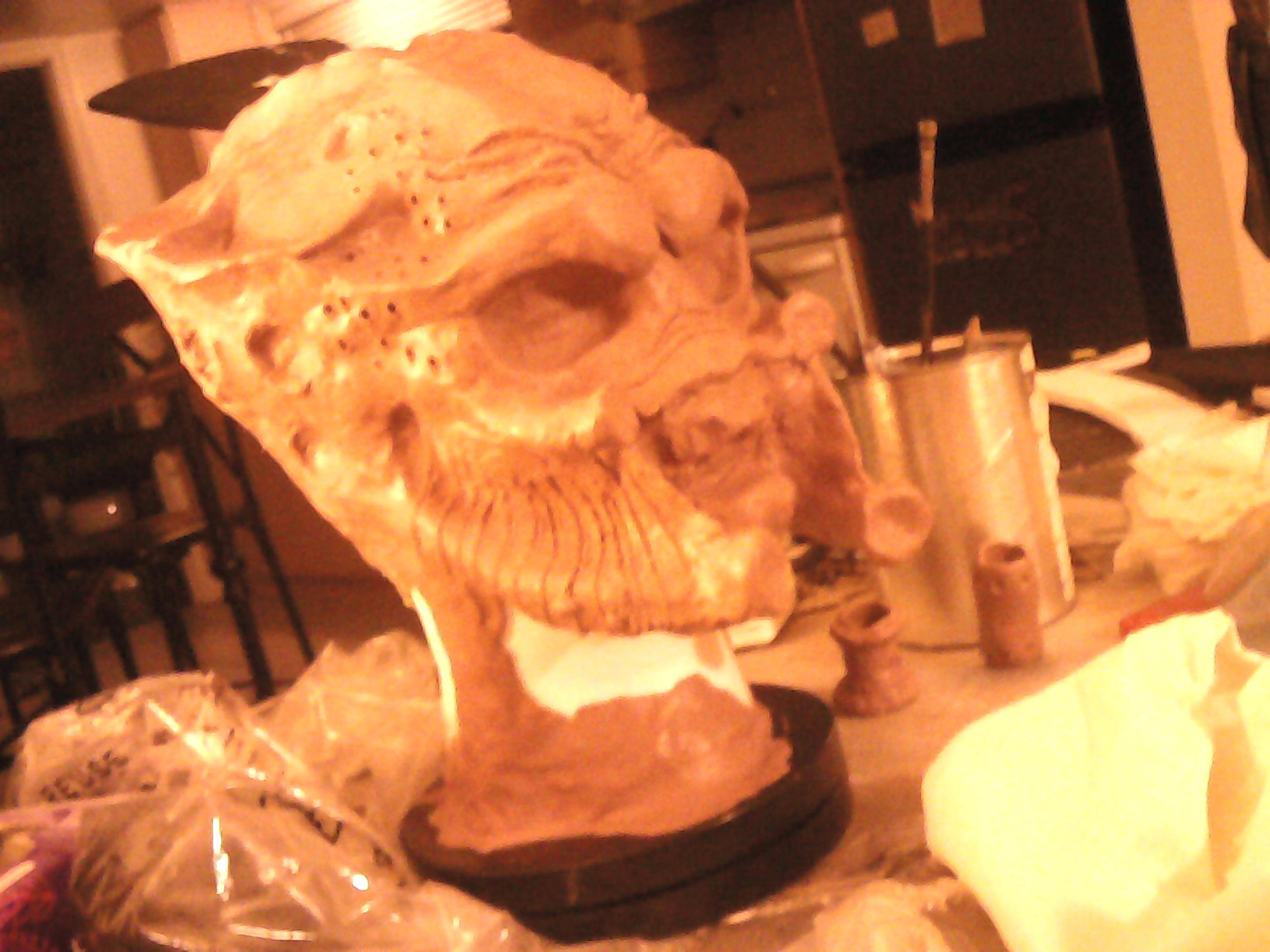 First Version of Jir'Xar head sculpt 02