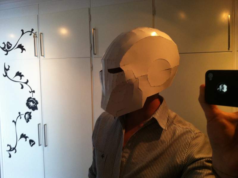 Fits really good on the ears, not too tight, maybe when fiberglassing though? Lots of room length-wise.
