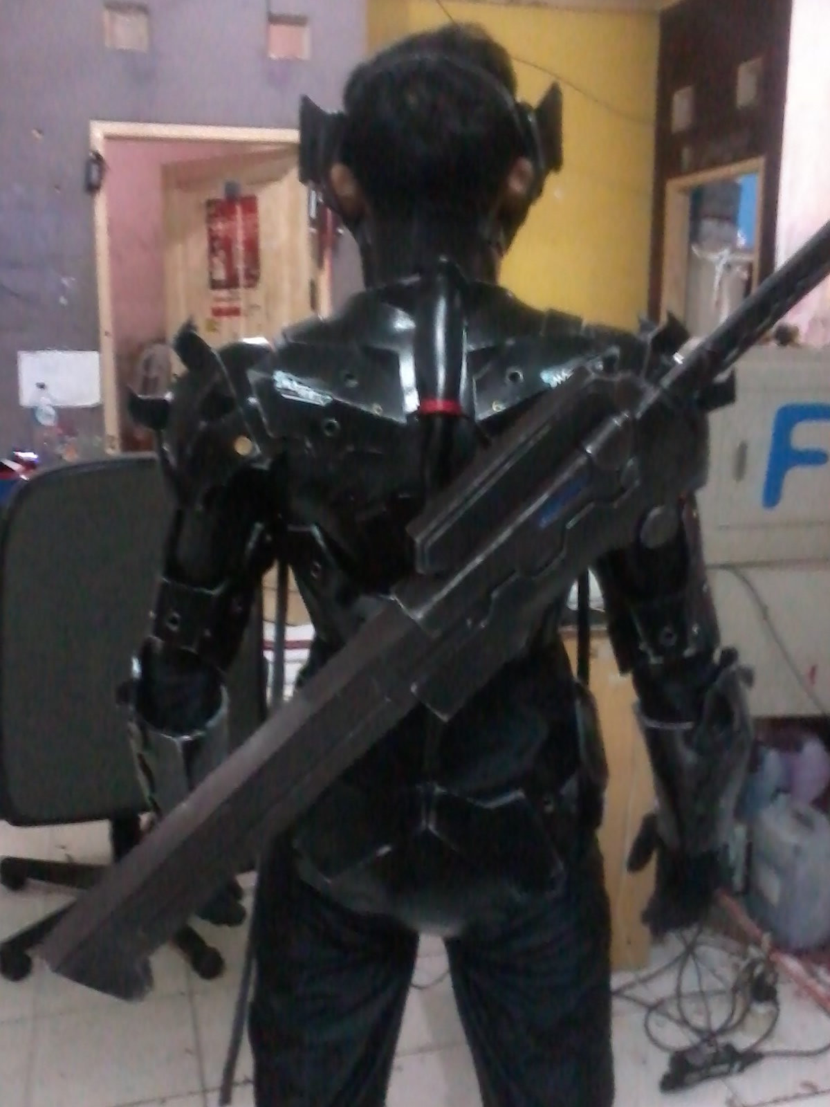 from back