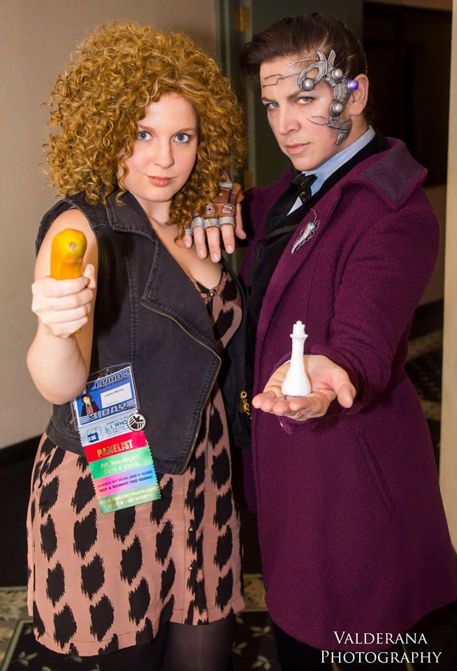 From Long Island Who, myself and my friend Lauren ( as RIver Song)
