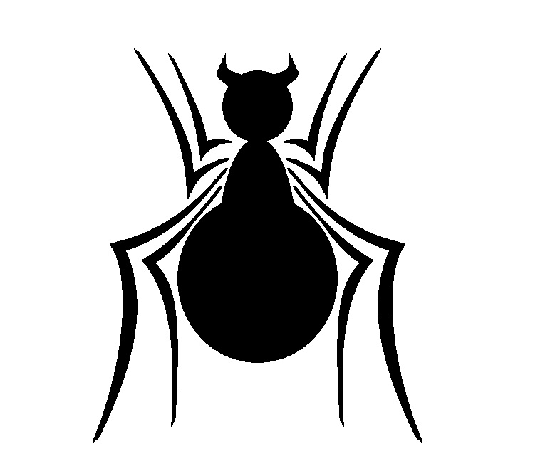 Front design spider for suit of own design ( compilations of different logos from when I was a young kid trying to draw my own costume )
