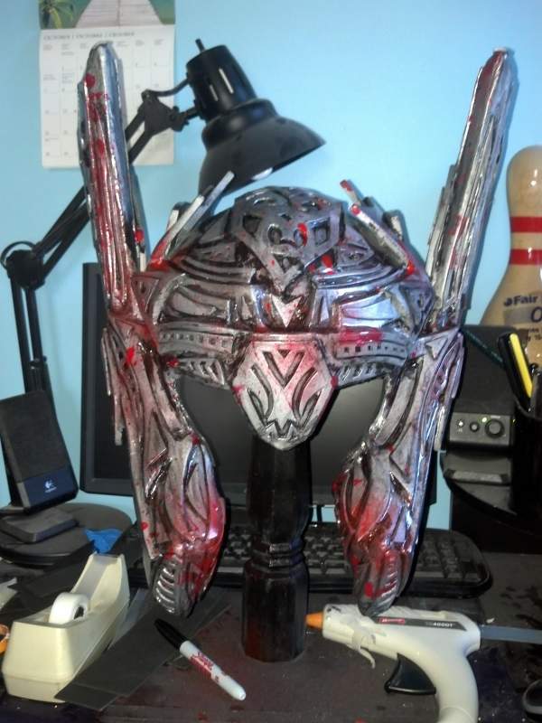 Front of Thor Helmet