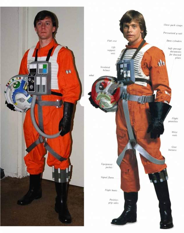 full costume Luke and I (old chest box) New chest box is smaller