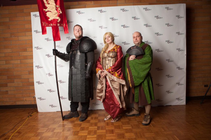 Game of Thrones - Cersei Lannister - Season 2
with the Mountain (Gregor Clegane) and Varys
Cos & Effect 2013