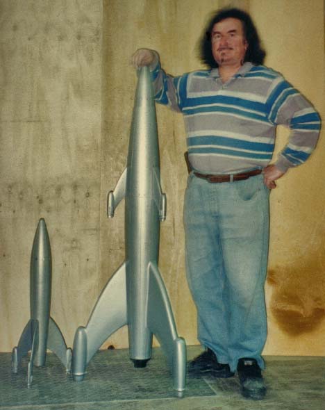 gary with Rockets minitures 
for Alex Proyus Film