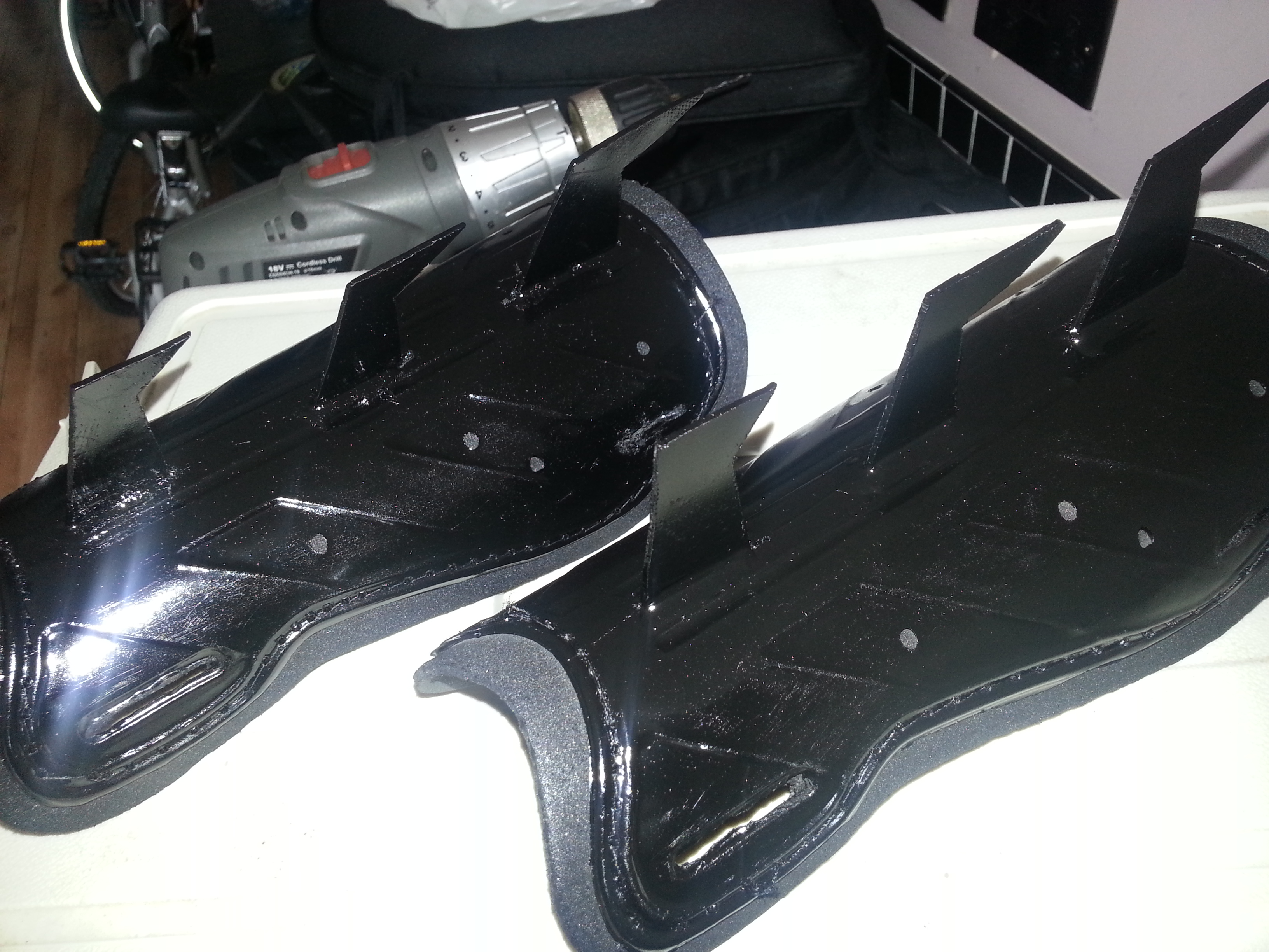 Gauntlets Prior Plasti Dipping