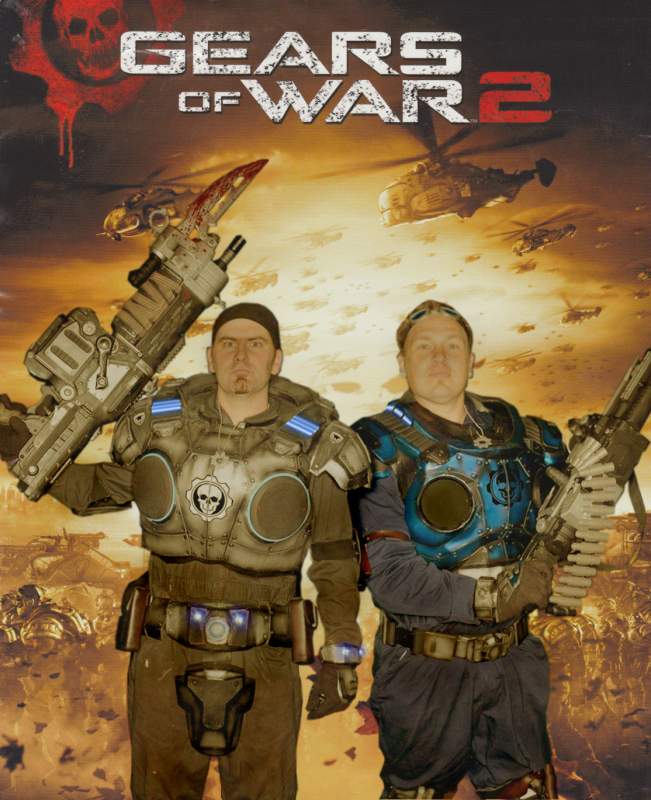 gears of war marcus & baird costumes I made