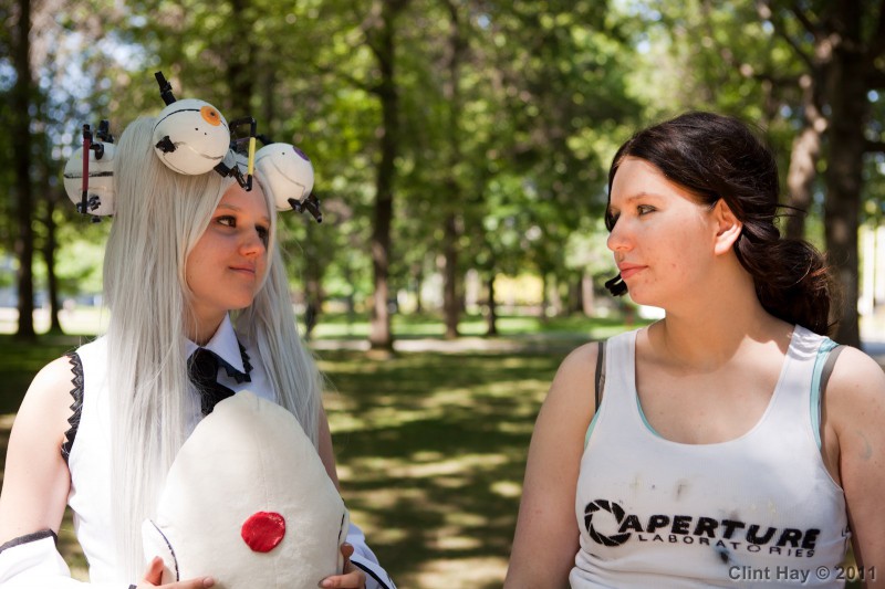 Glados and Chell
Photo by Clint Hay / Marmbo