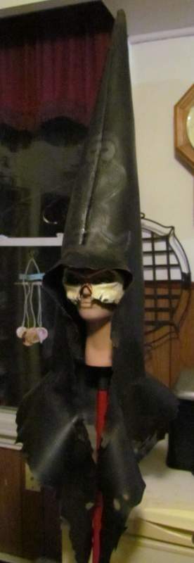 Goblet of fire death eater hood and mask