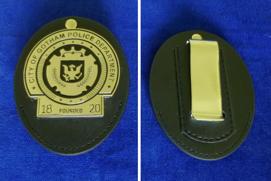 Gotham City Police Badge

Full sized metal Badge
Movies: Batman series