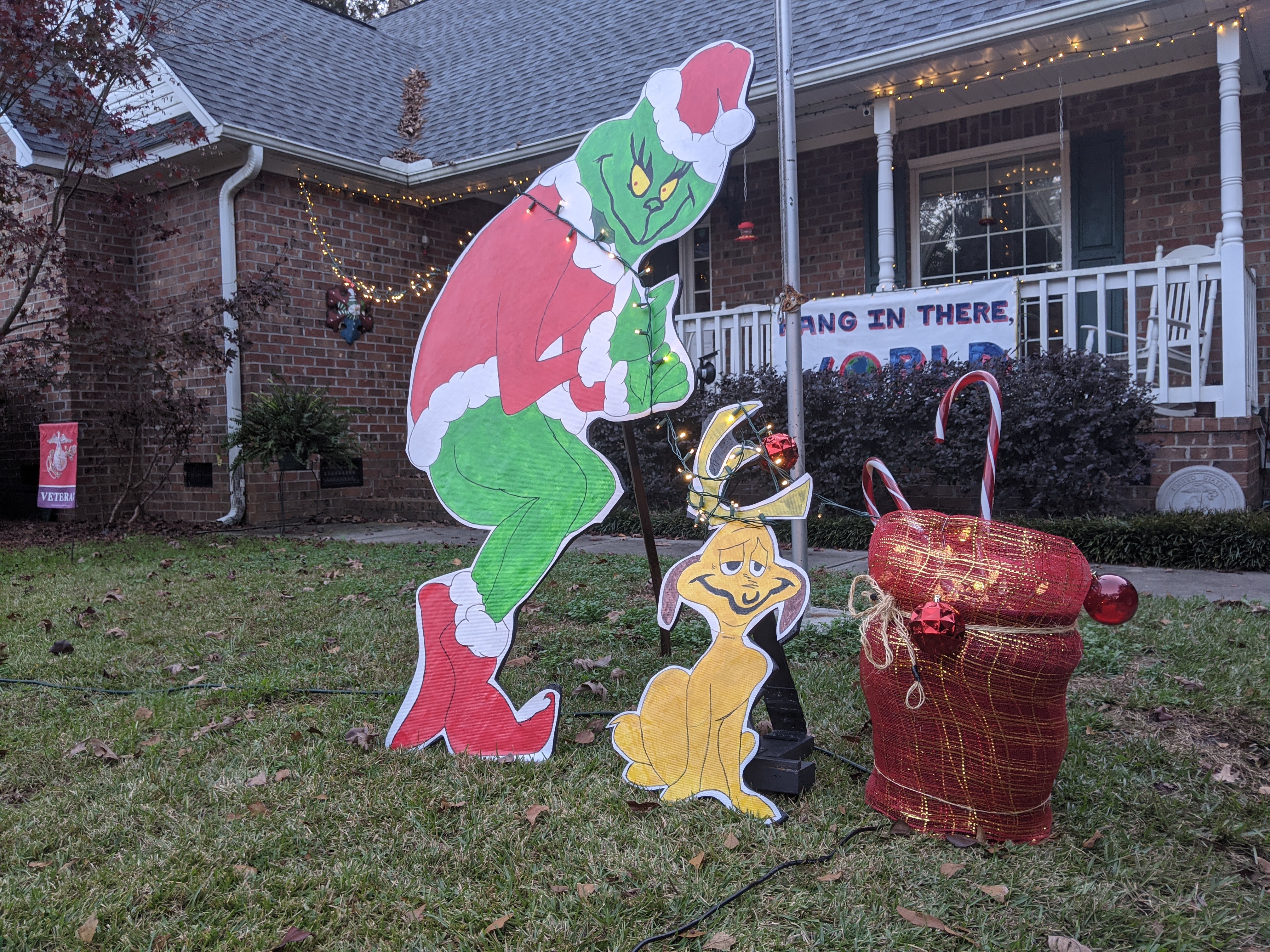 Grinch in place