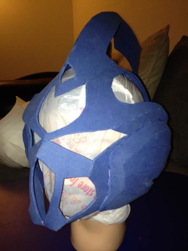 Guyver Foam Helmet Build