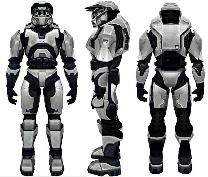 Halo Combat Evolved - Spartan Mk5 3D Model