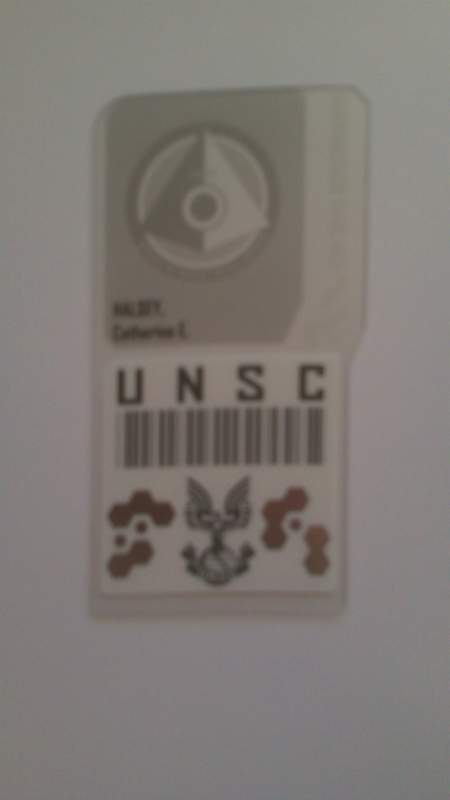 Halo U.S.N.C. access card