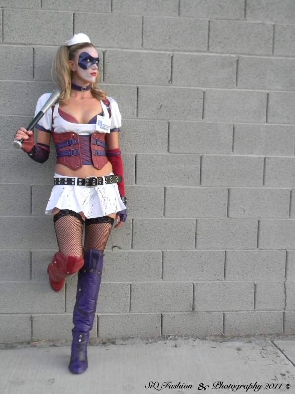 Harley Quinn Arkham Asylum 2011 Labor Day Weekend Photoshoot.