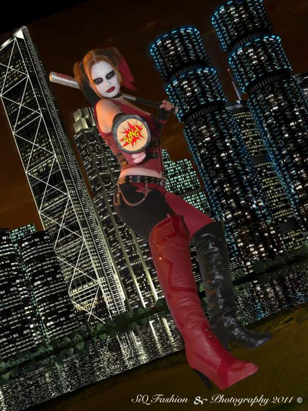Harley Quinn Arkham City Costume
