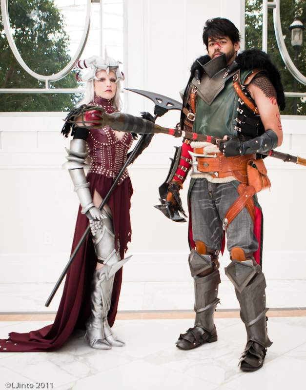 Hawke and Flemeth 2