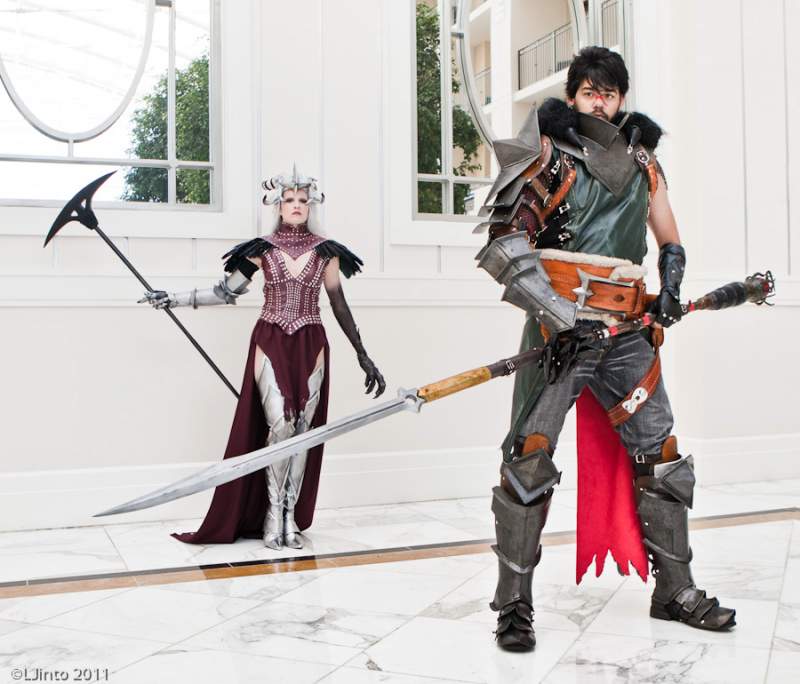 Hawke and Flemeth