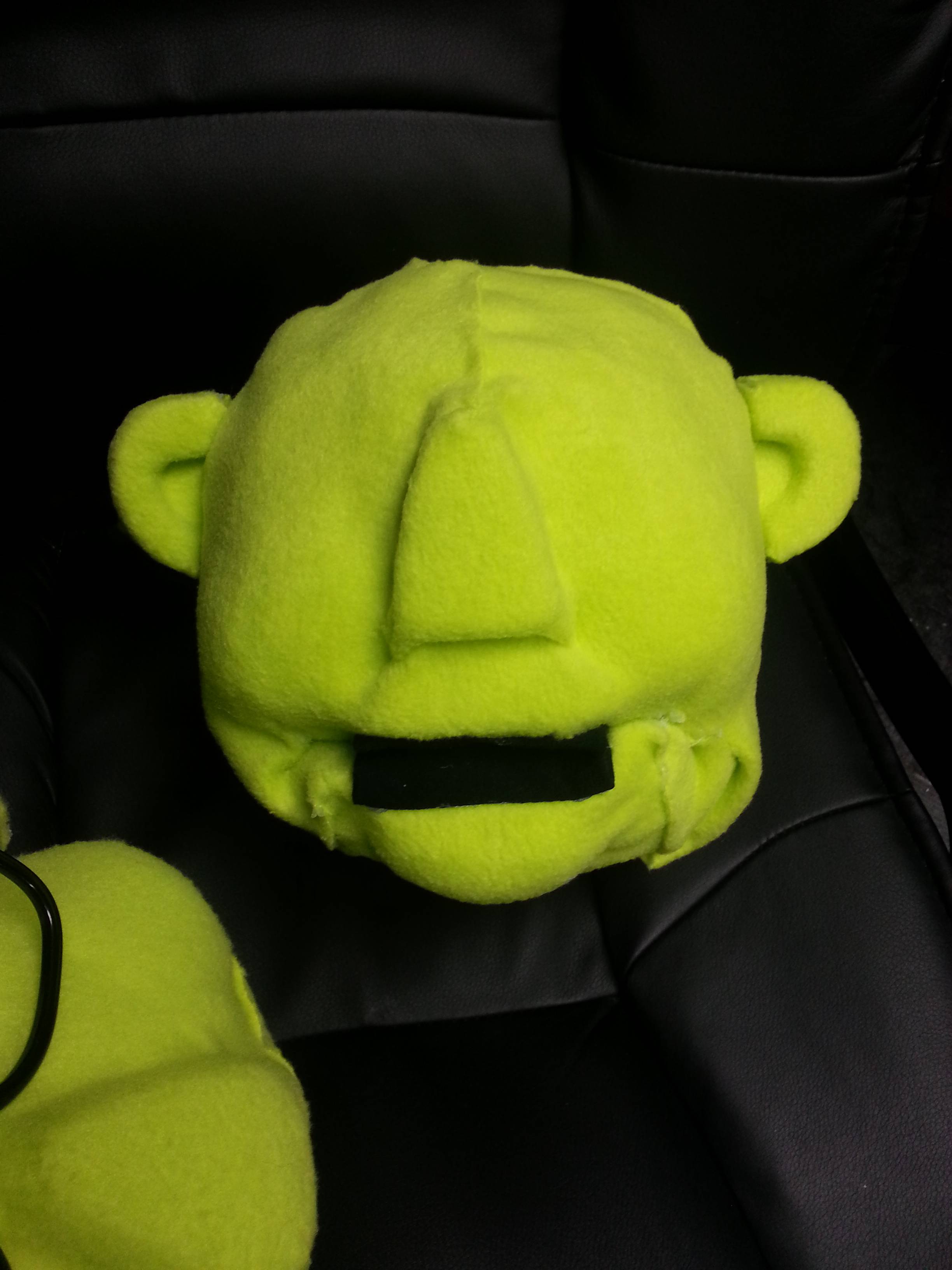Head attempt #2, before glasses.