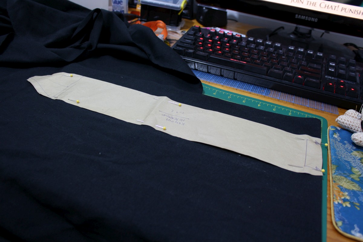 Headband pattern ready to cut