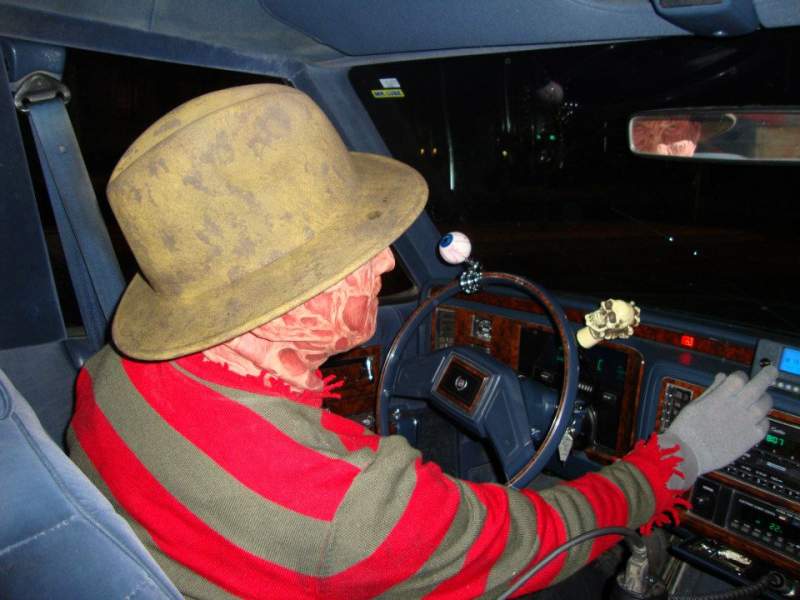 hearse ride!