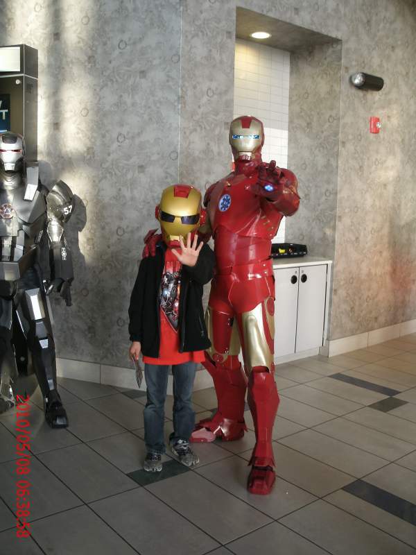 Hero in training