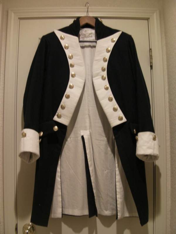 Horatio Hornblower Replica Costume

British Naval First Lieutenant Frock