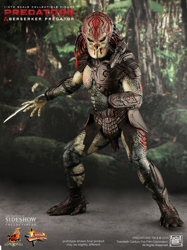 Hot Toys The Berserker Predator 12 inch Figure 01