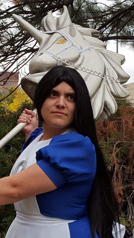 I love everything about this cosplay but I think what really sells it is undoubtedly the Hobby Horse. I put countless hours of sanding, shaping and pa