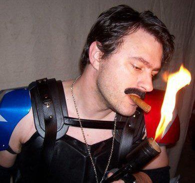 I made a working flamethrower for my Comedian costume.