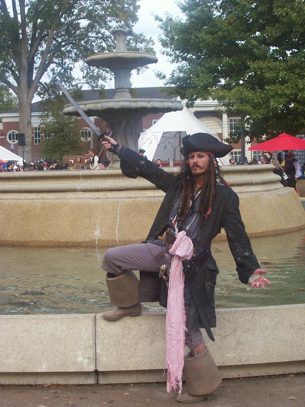 I wanted a shot in front of the fountain and ended up spending about 30 minutes with people lined up to take pics with me. It was great!