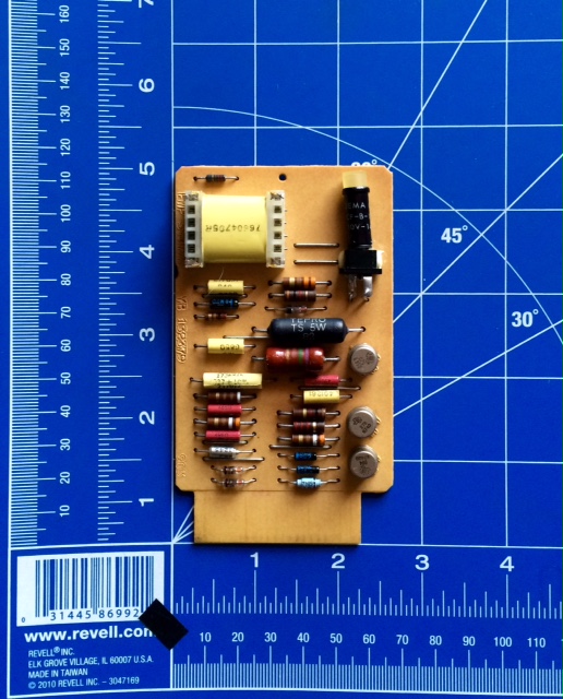 IBM
Transistor Logic SMS Printed Circuit Board #374772

This was my second try at finding Luke's Clamp Cover. You can see in the close-up that the