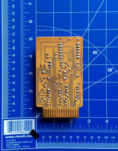 IBM
Transistor Logic SMS Printed Circuit Board #374772

This was my second try at finding Luke's Clamp Cover. You can see in the close-up that the