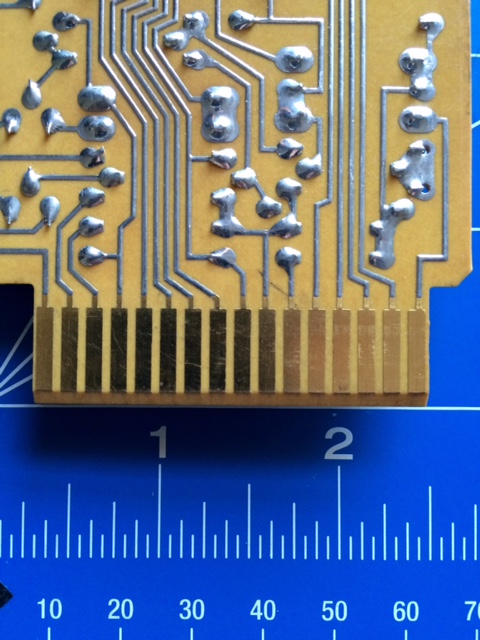 IBM
Transistor Logic SMS Printed Circuit Board #374772

This was my second try at finding Luke's Clamp Cover. You can see in the close-up that the