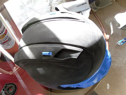 Icon Alliance Helmet - Scuffed and Taped