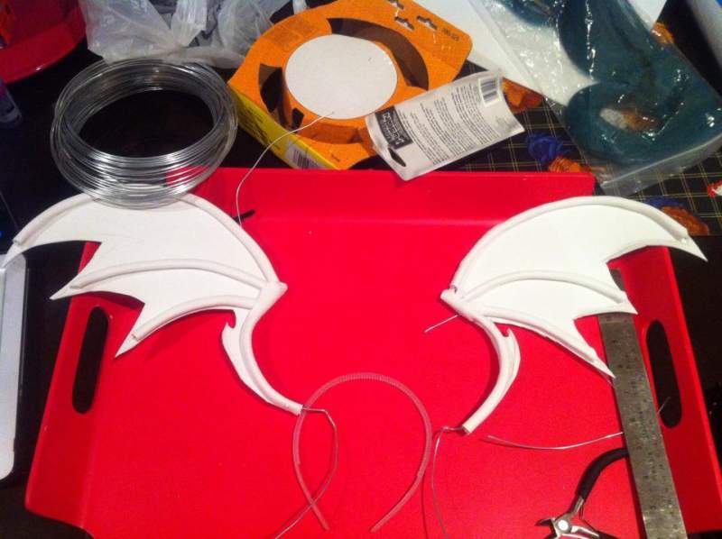 In Progress head wings