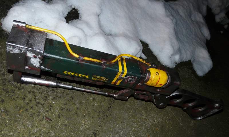 In the snow