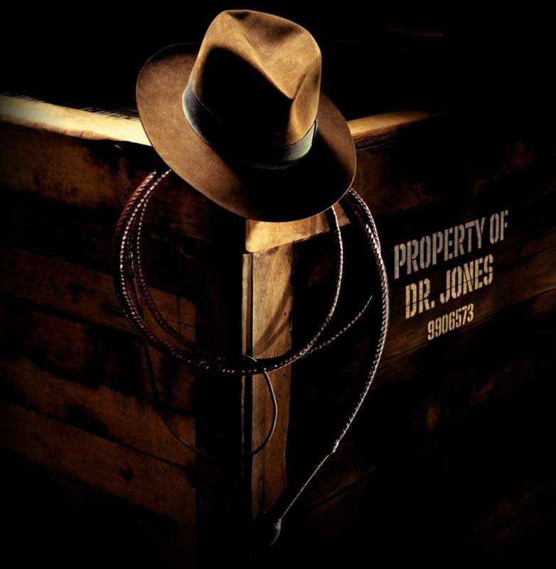 Indiana Jones props album cover
