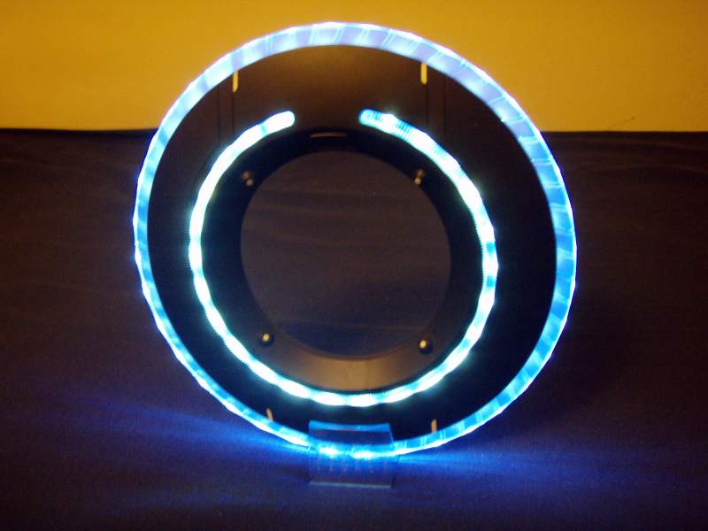 Inner & Outer Rings Lighting Test 2(more modified & stronger battery source)