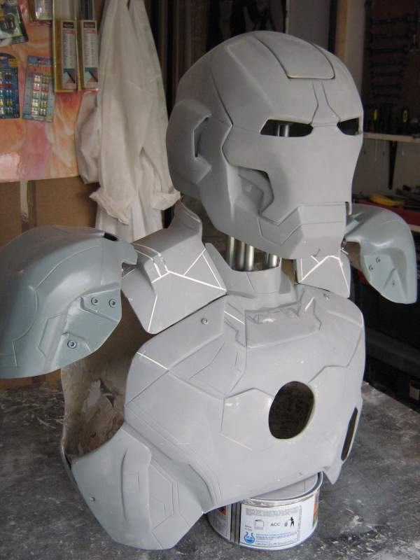 IRON MAN 3 MODELLO MARK 8 COSPLAY ARMOR REAL BY DANY BAO ITALY 2012 (1)