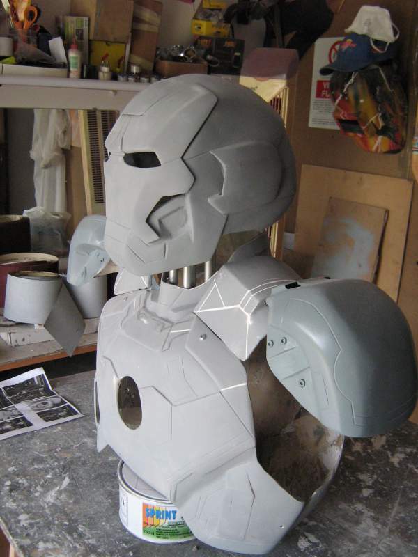 IRON MAN 3 MODELLO MARK 8 COSPLAY ARMOR REAL BY DANY BAO ITALY 2012 (2)