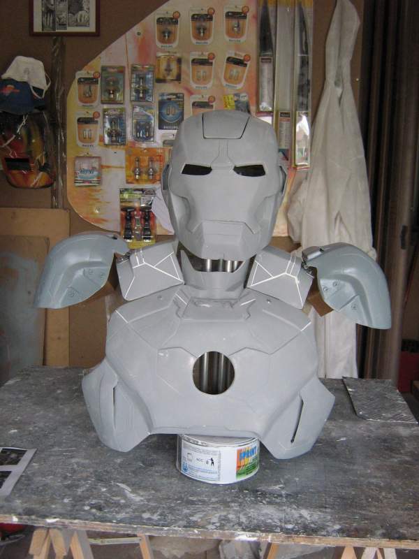 IRON MAN 3 MODELLO MARK 8 COSPLAY ARMOR REAL BY DANY BAO ITALY 2012