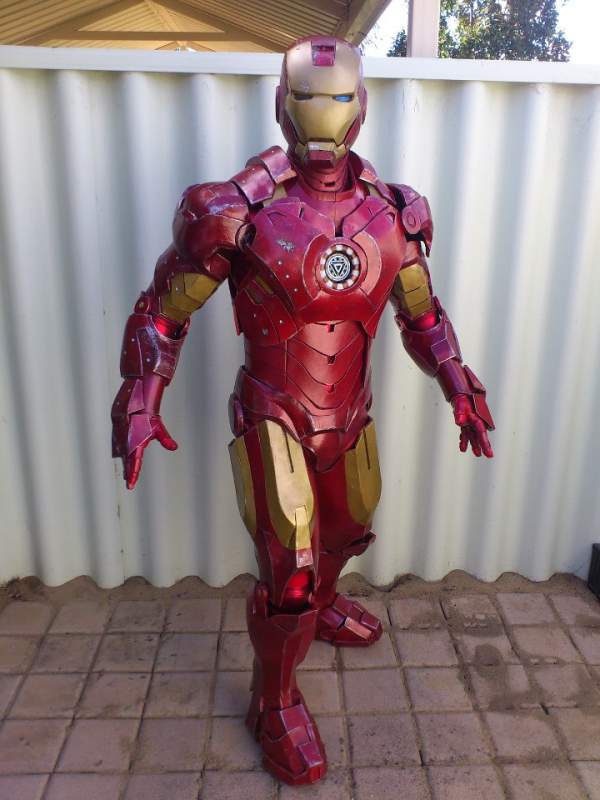 Iron man custom costume