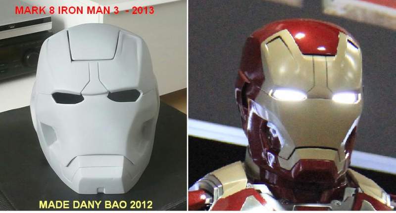IRON MAN MARK 8 REAL COSPLAY MADE DANY BAO ITALY 2012