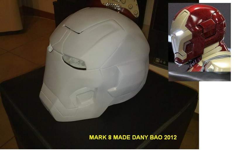 IRON MAN MARK 8 REAL COSPLAY MADE DANY BAO ITALY 2012