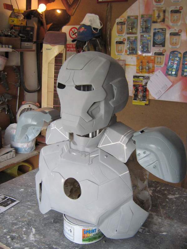 IRON MAN MARK 8 REAL COSPLAY MADE DANY BAO ITALY 2012