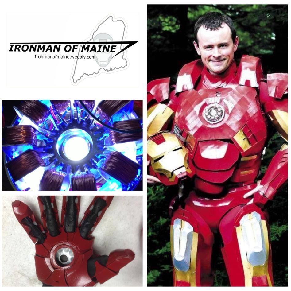 Ironman Mark VII suit progress Ironman Of Maine