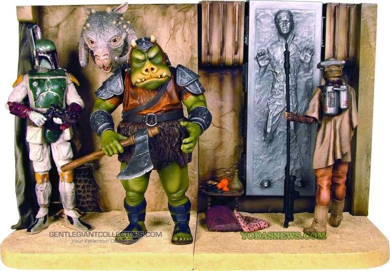 Jabba bookends for  Gentle Giant Studios